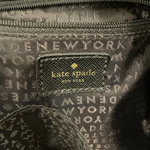 Kate Spade Quilted Black Backpack - Picture 10 of 13